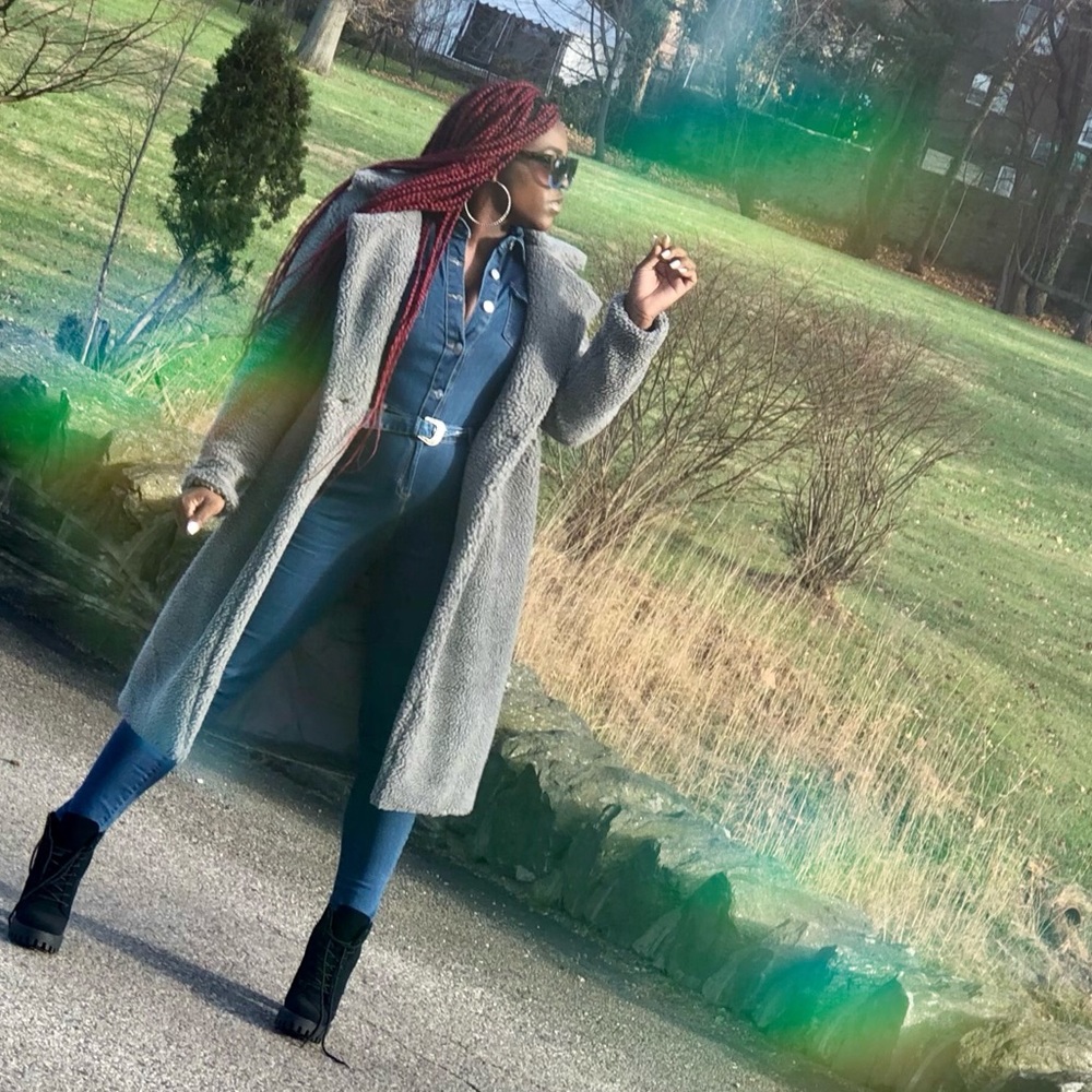 Oversized Teddy Coat